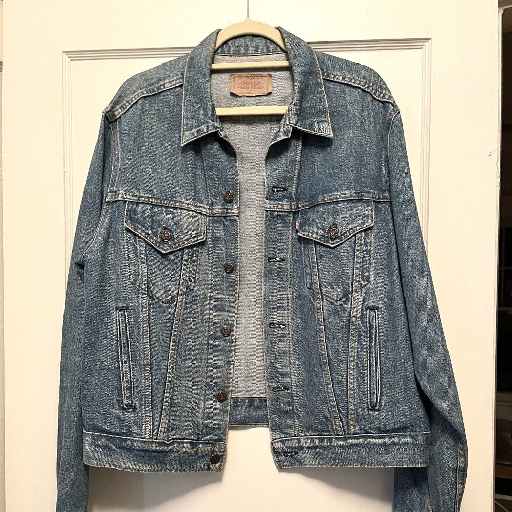 Vintage 1970s/1980s Levi's trucker jean jacket 71506-0214
